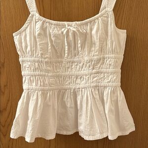 Sunday Best/Aritzia Peplum Tank Top - Medium - Size Excellent Condition